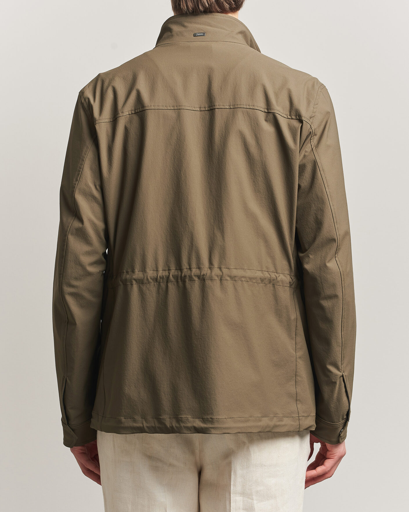 Men | Coats & Jackets | Herno | Soft Nylon Field Jacket Military