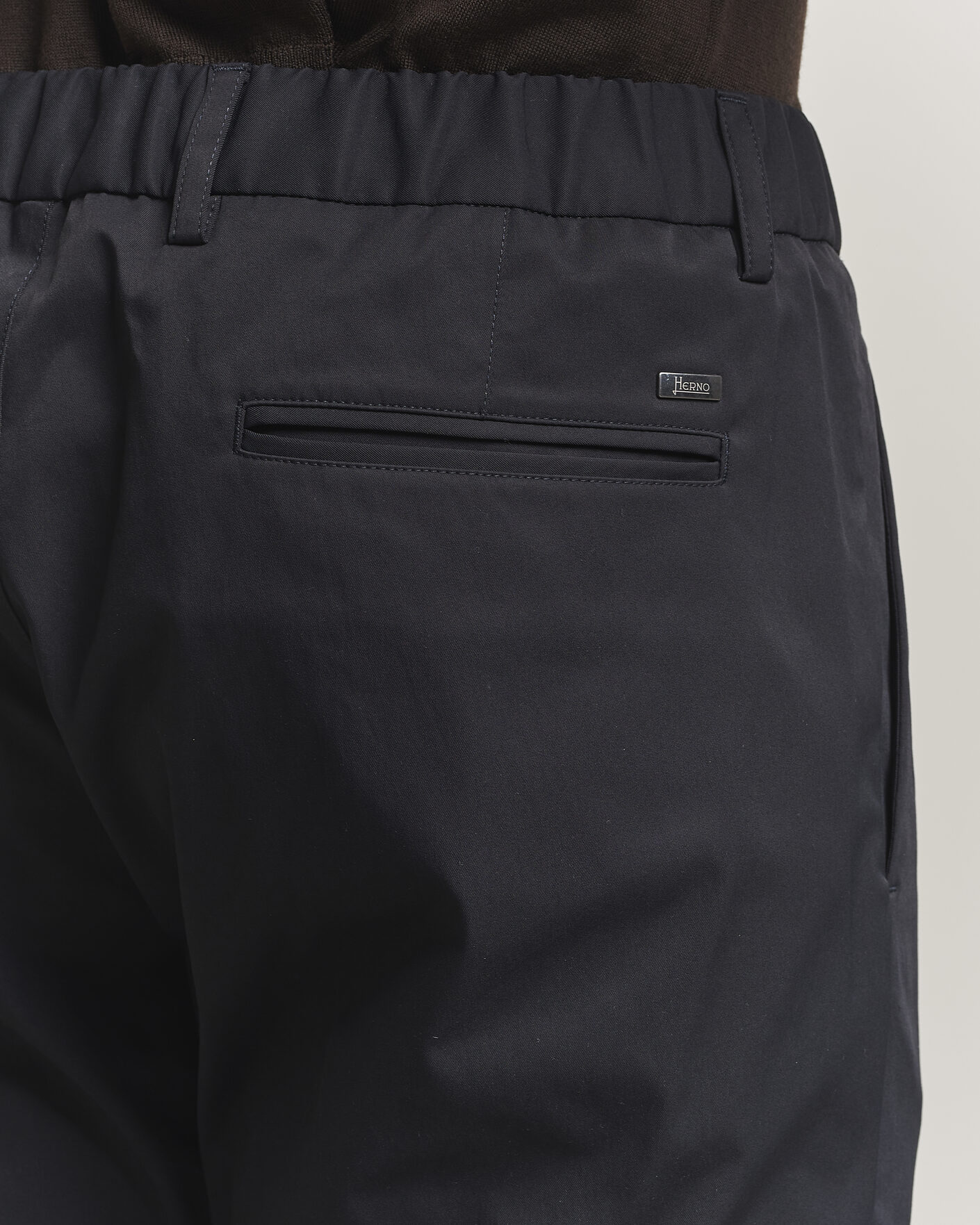 Men | Trousers | Herno | Drawstring Pants Navy