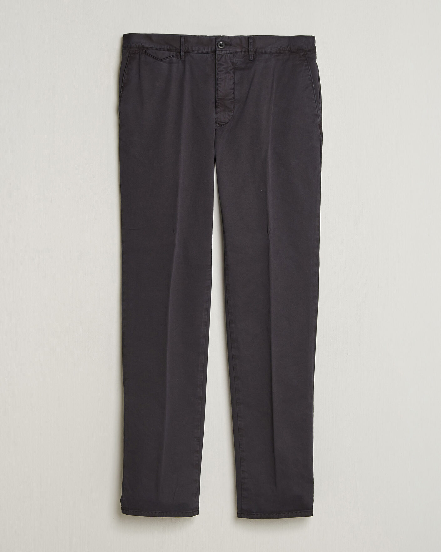 Men | Trousers | Incotex | Regular Fit Garment Dyed Slacks Navy