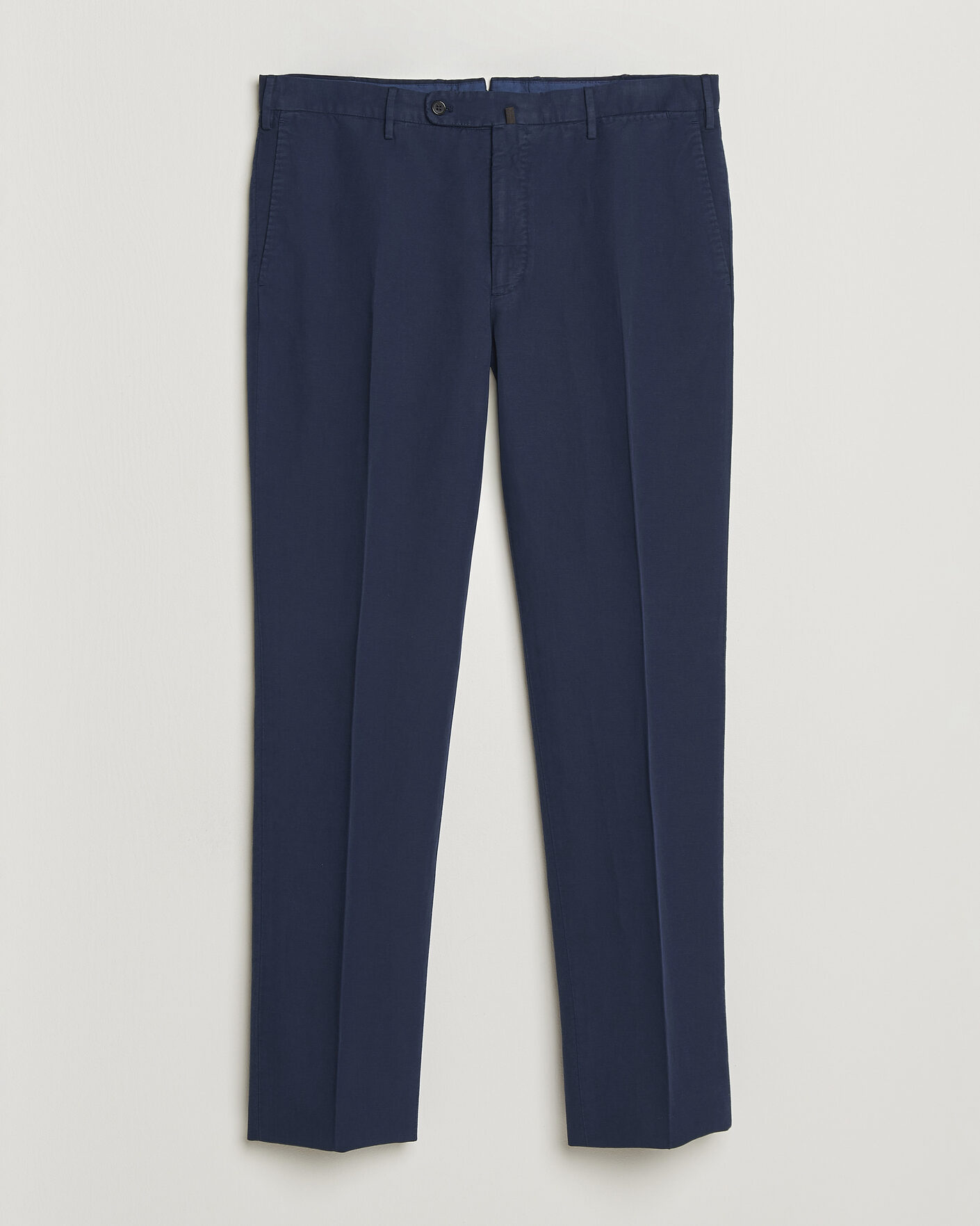 Men | Trousers | Incotex | Regular Fit Chinolino Trousers Navy