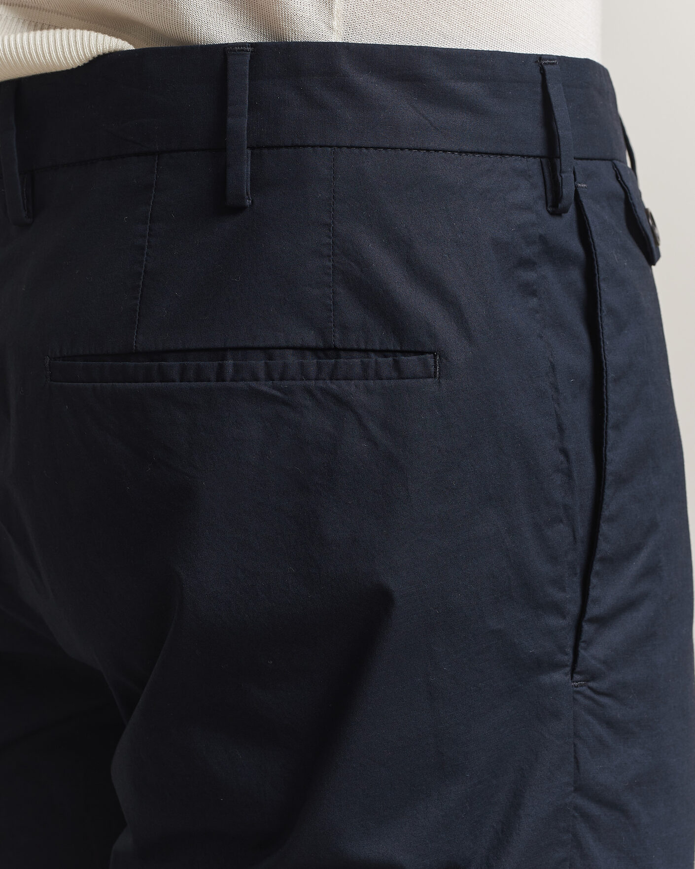 Men | Shorts | Incotex | Cotton Poplin Shorts Navy