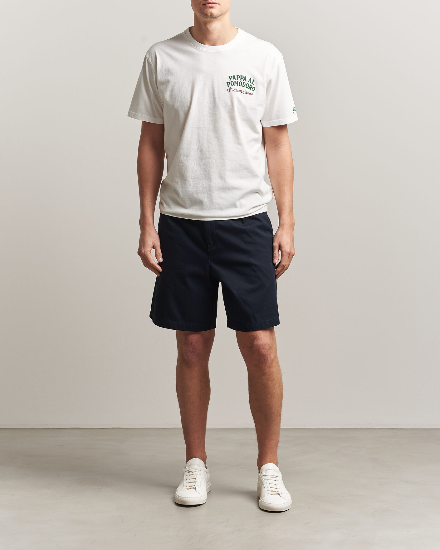 Men | T-Shirts | MC2 Saint Barth | Back Printed Cotton T-Shirt Pappa Pomodoro