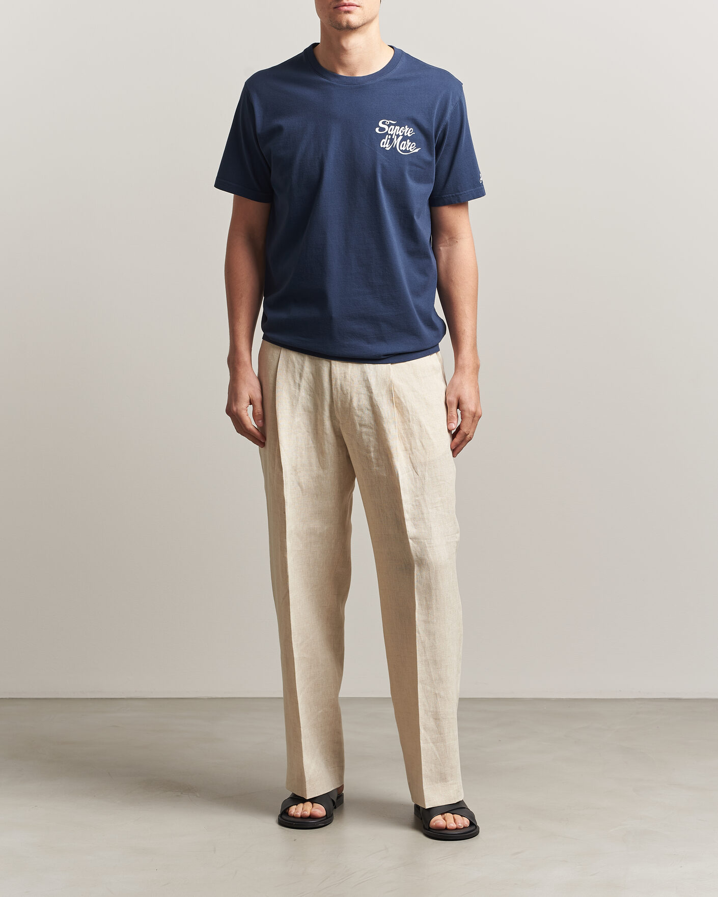 Men | T-Shirts | MC2 Saint Barth | Printed Cotton T-Shirt Sapore Di Mare