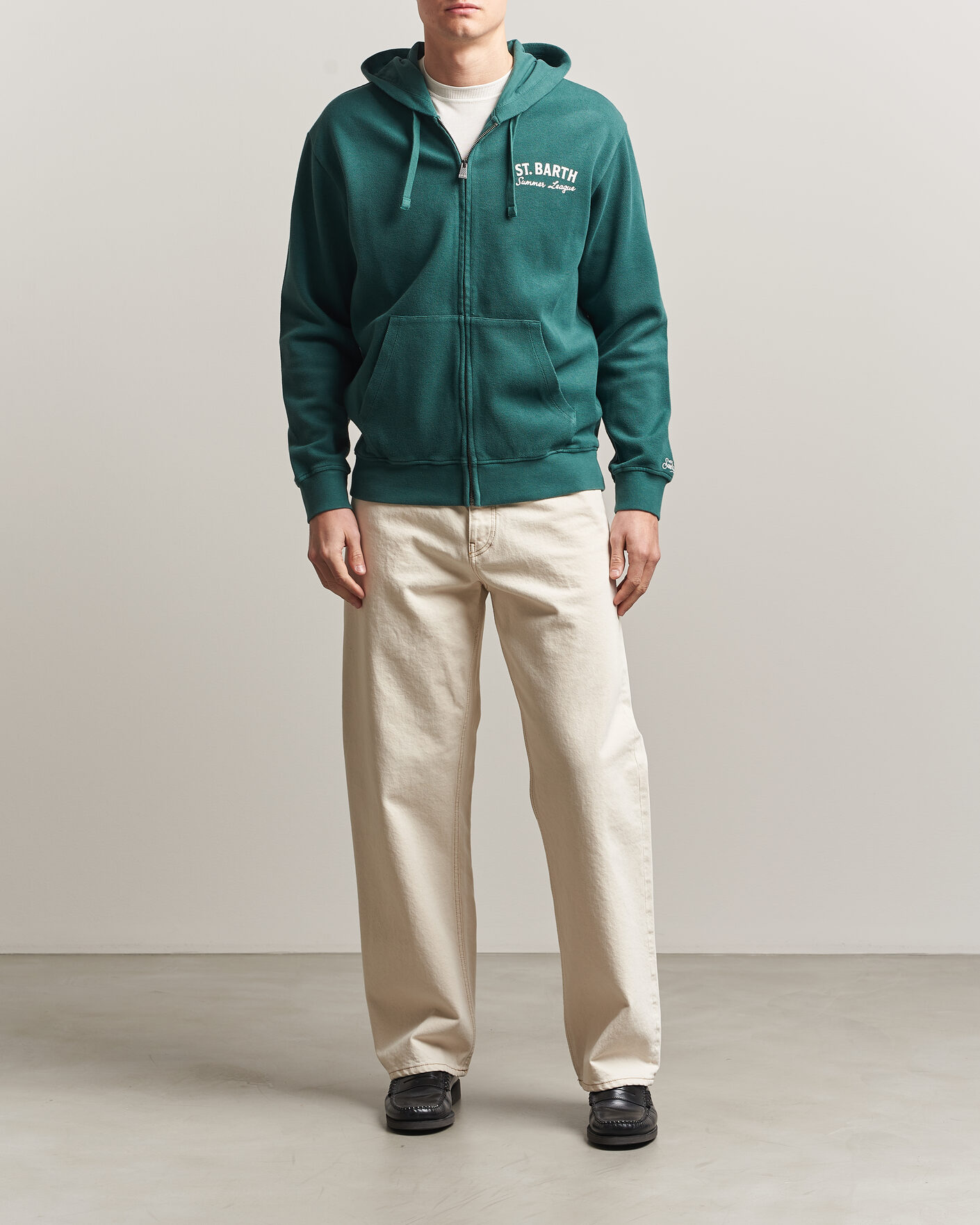Men | Sweaters & Knitwear | MC2 Saint Barth | Back Printed Hoodie Tennis League