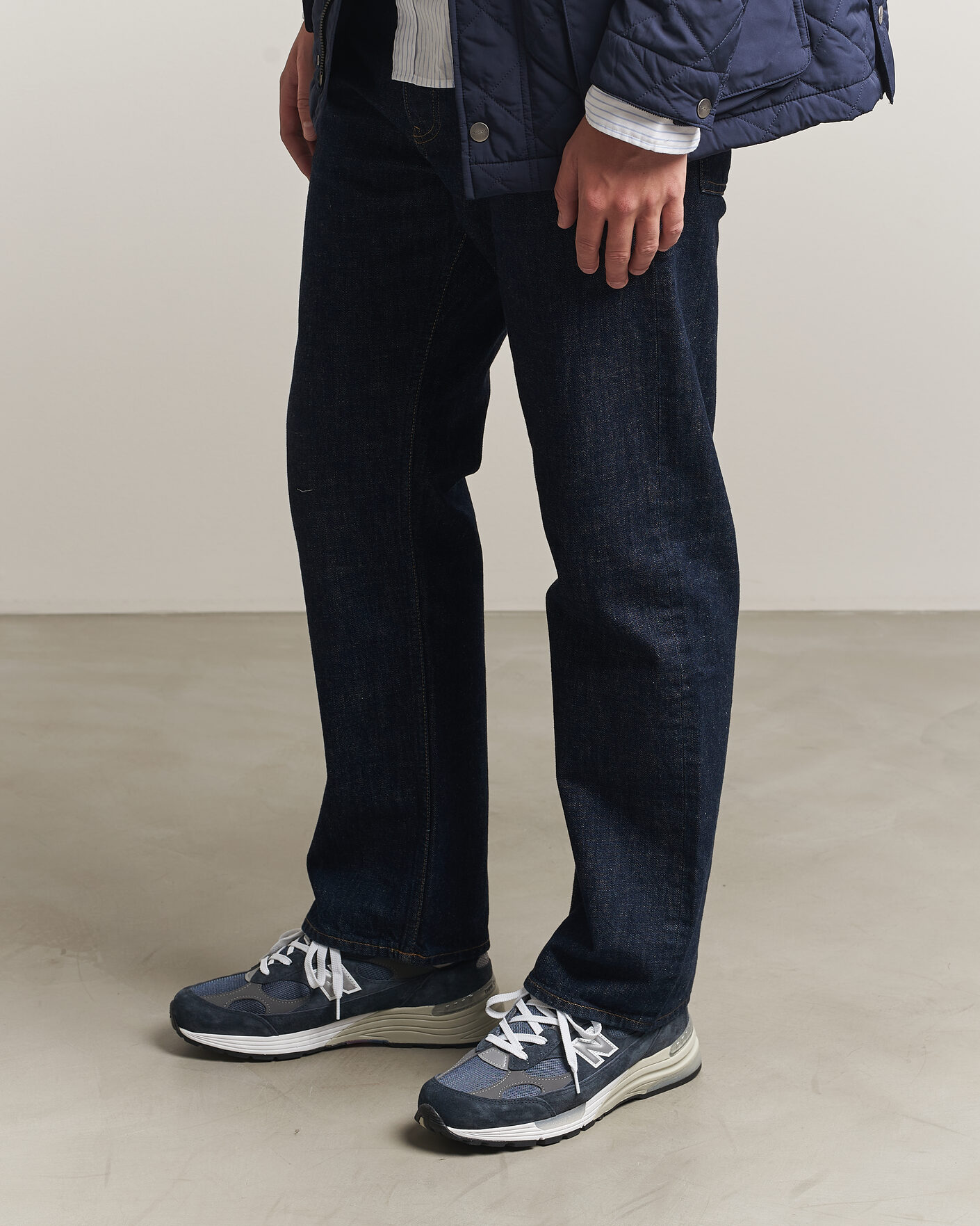 New Balance Made in Made in USA 992 Navy at CareOfCarl.com