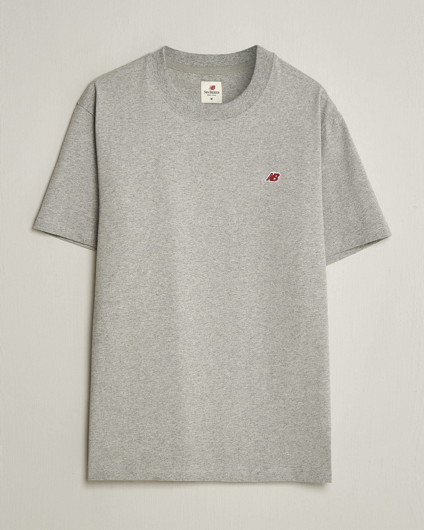 Men | T-Shirts | New Balance | Made In USA Core T-Shirt Athletic Grey