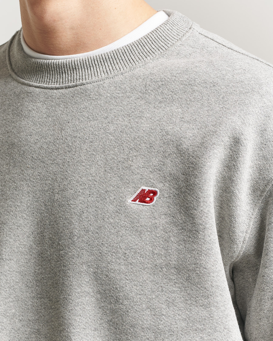 Men | Sweaters & Knitwear | New Balance | Made In USA Core Sweatshirt Athletic Grey
