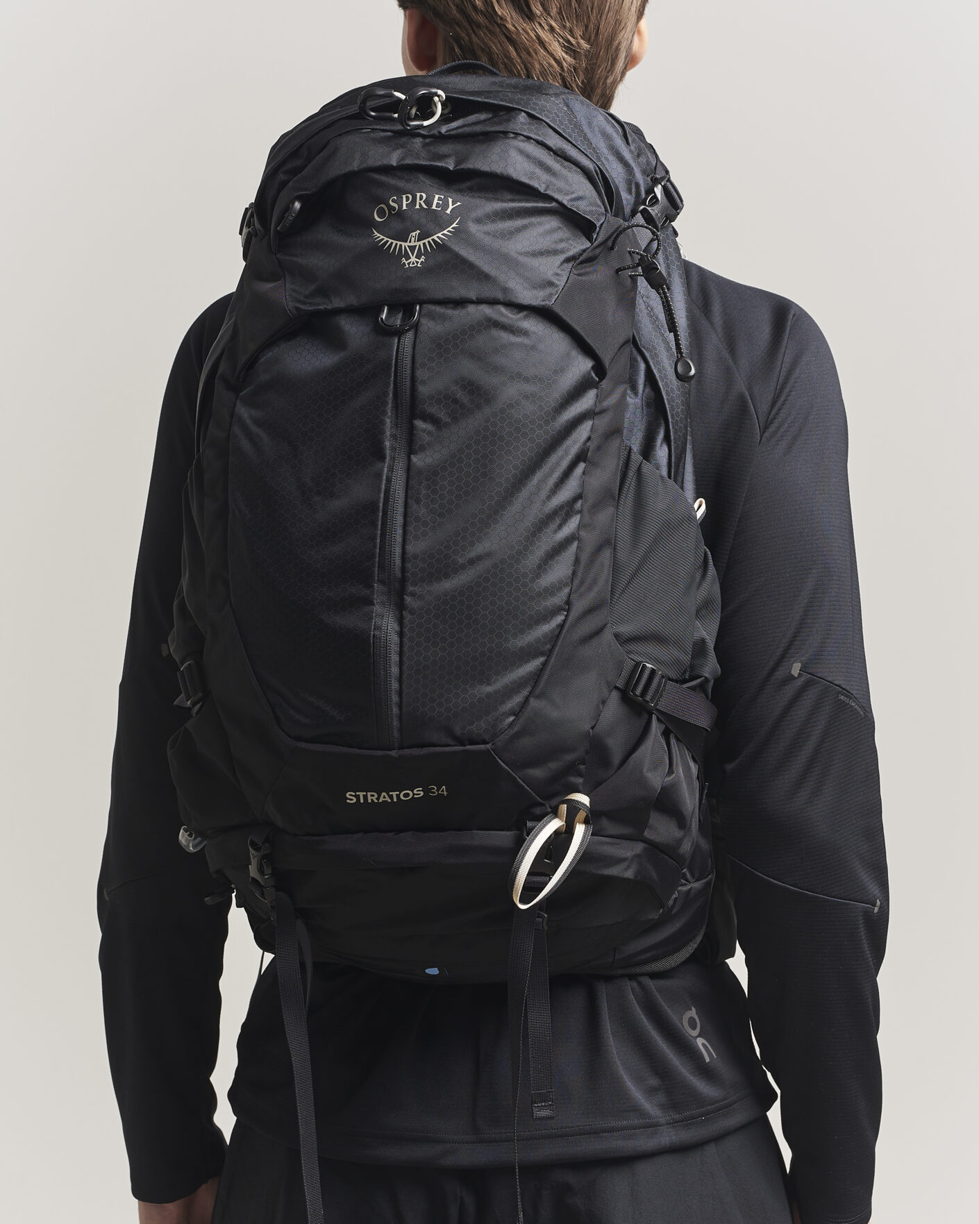 Men | Bags | Osprey | Stratos 34 Raven Black