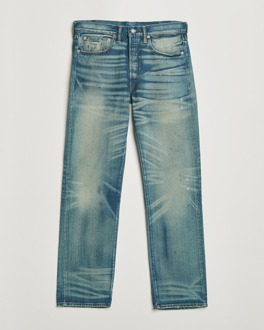 Men | Jeans | RRL | Straight Fit 5-Pocket Denim Milner Wash