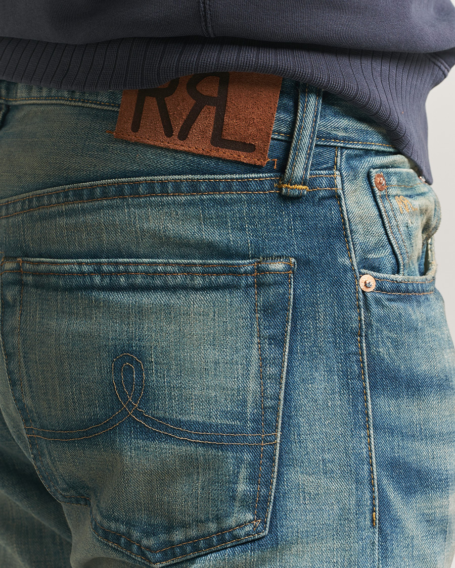 Men | Jeans | RRL | Straight Fit 5-Pocket Denim Milner Wash