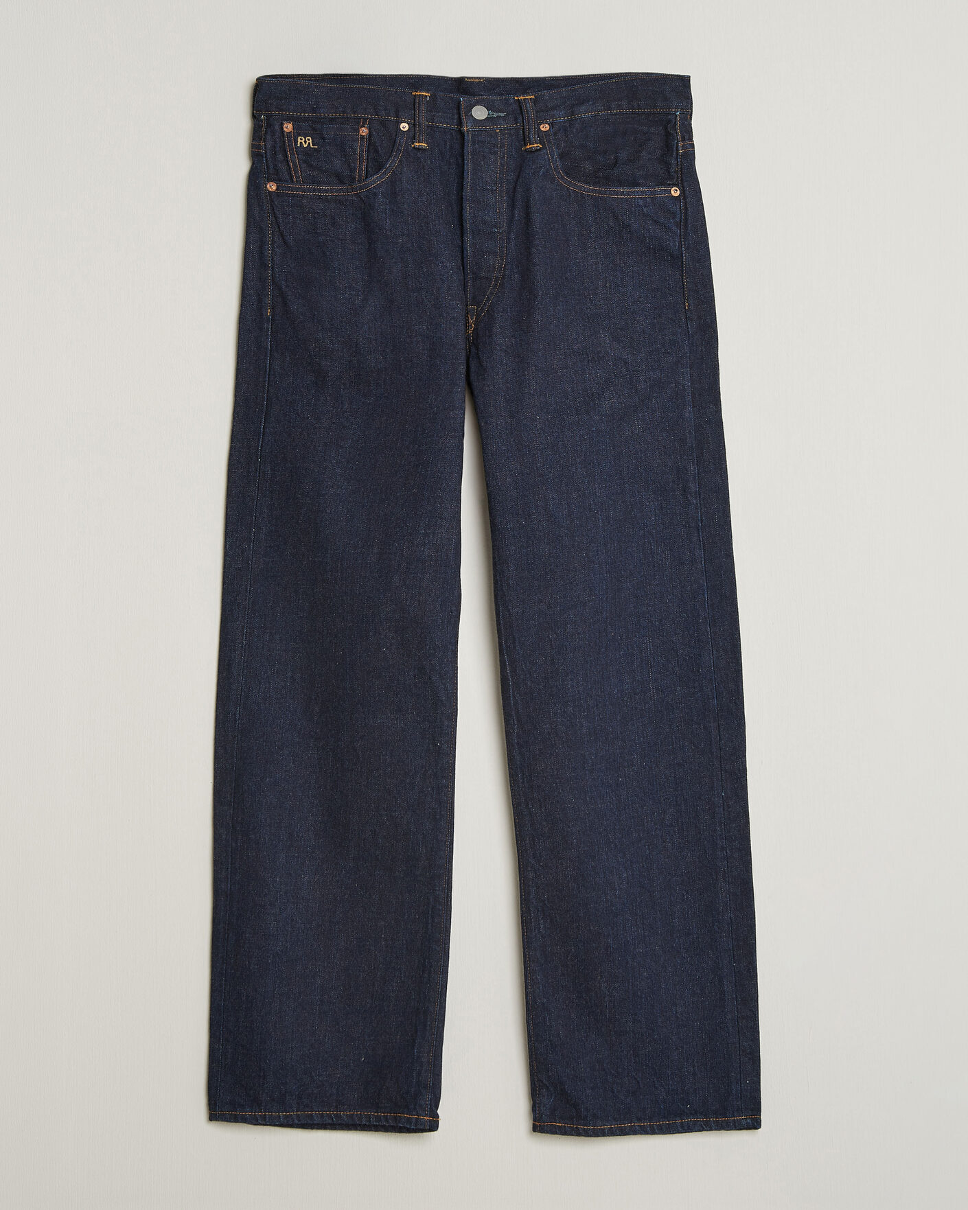 Men | Jeans | RRL | Vintage Fit 5-Pocket Denim East/West Rinse