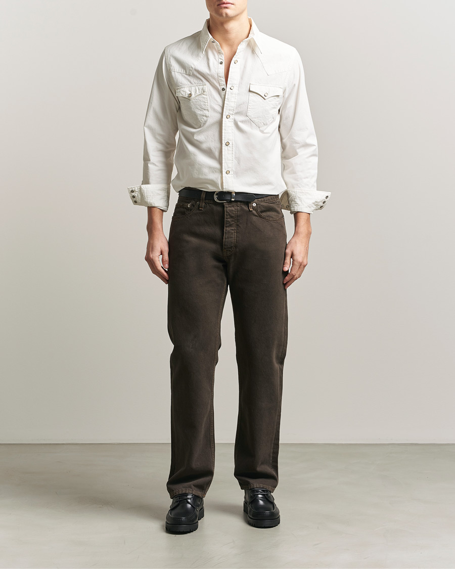 Men | Shirts | RRL | Buffalo Western Shirt White