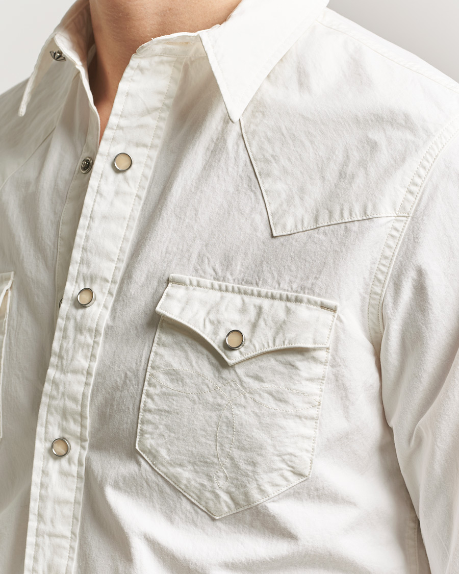 Men | Shirts | RRL | Buffalo Western Shirt White