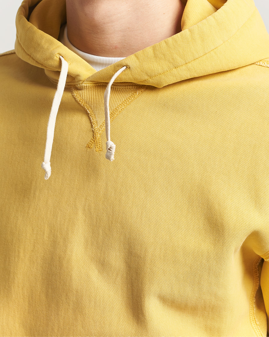 Men | Sweaters & Knitwear | RRL | Hooded Sweatshirt Campus Yellow