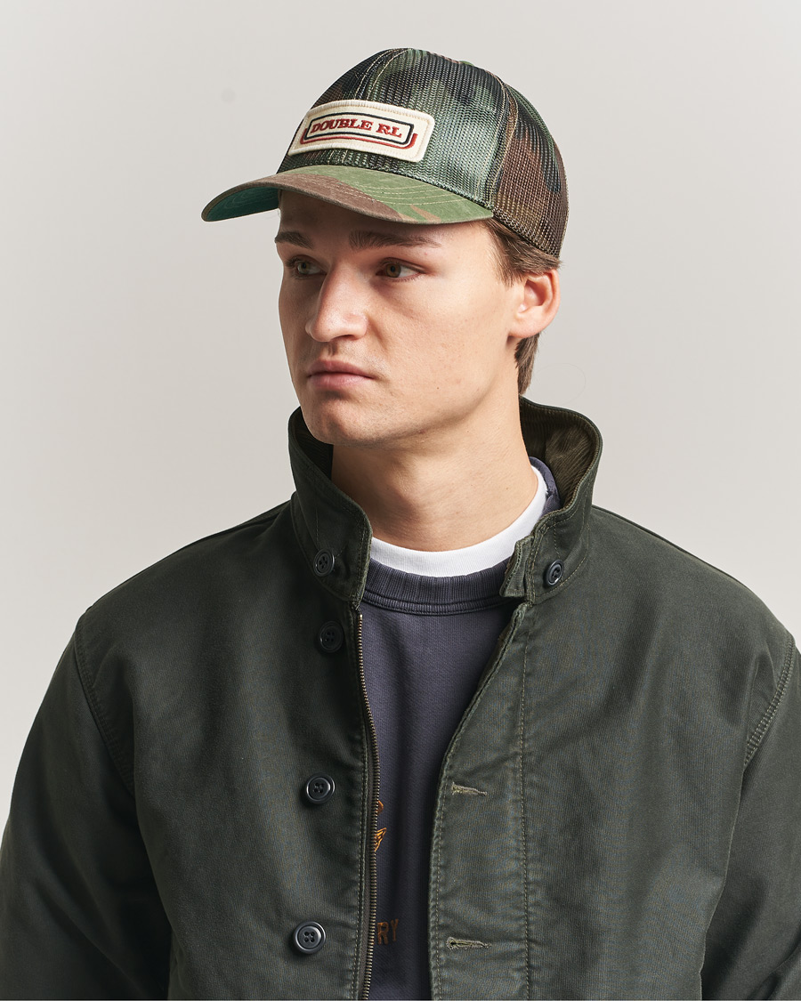 Men | Hats & Caps | RRL | Ball Cap Woodland Camo