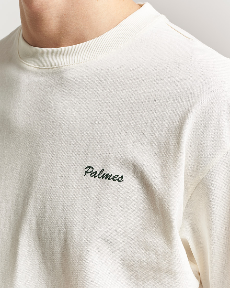 Men | T-Shirts | Palmes | Stitch T-Shirt Off White