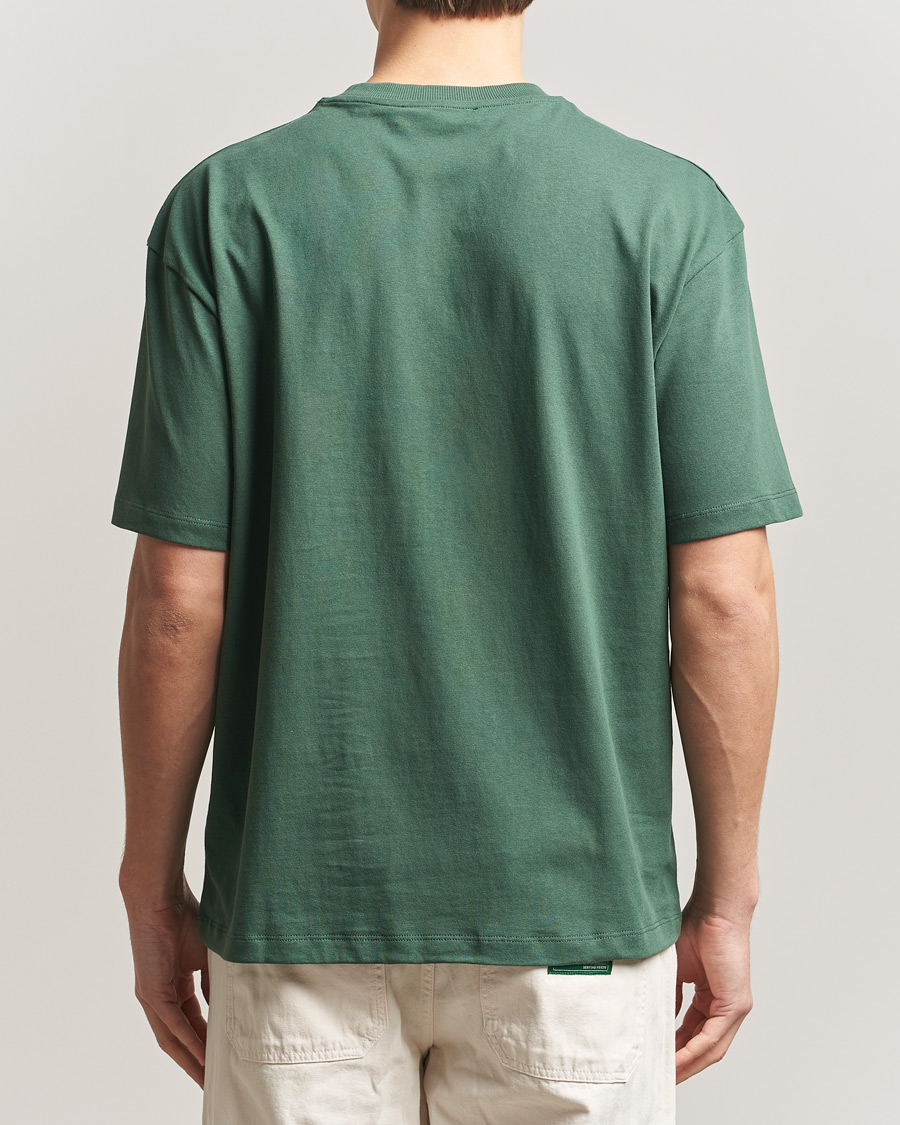 Men | T-Shirts | Palmes | Stitch T-Shirt Dark Green