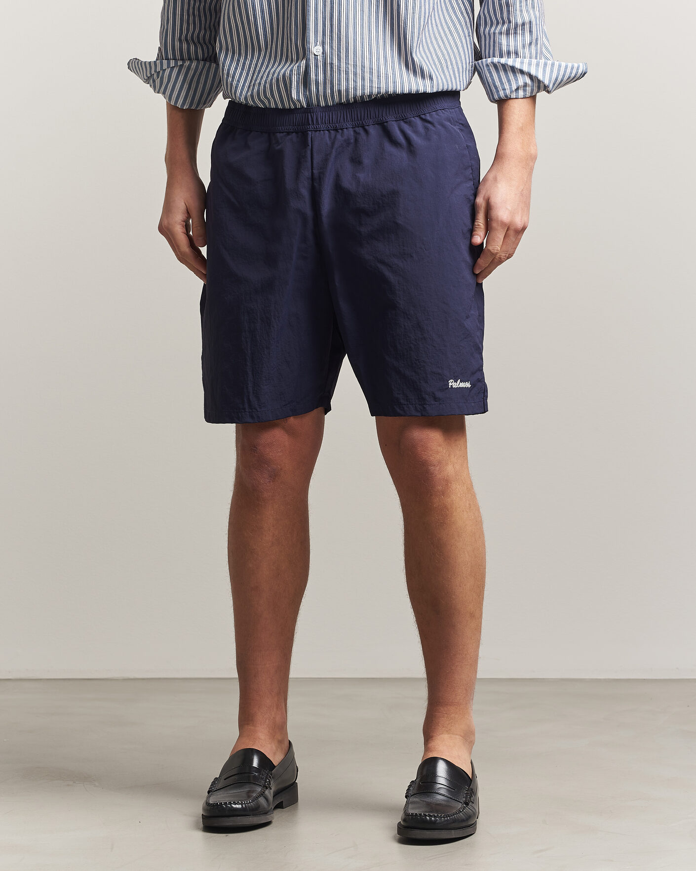 Men | Shorts | Palmes | Stitch Tennis Shorts Navy