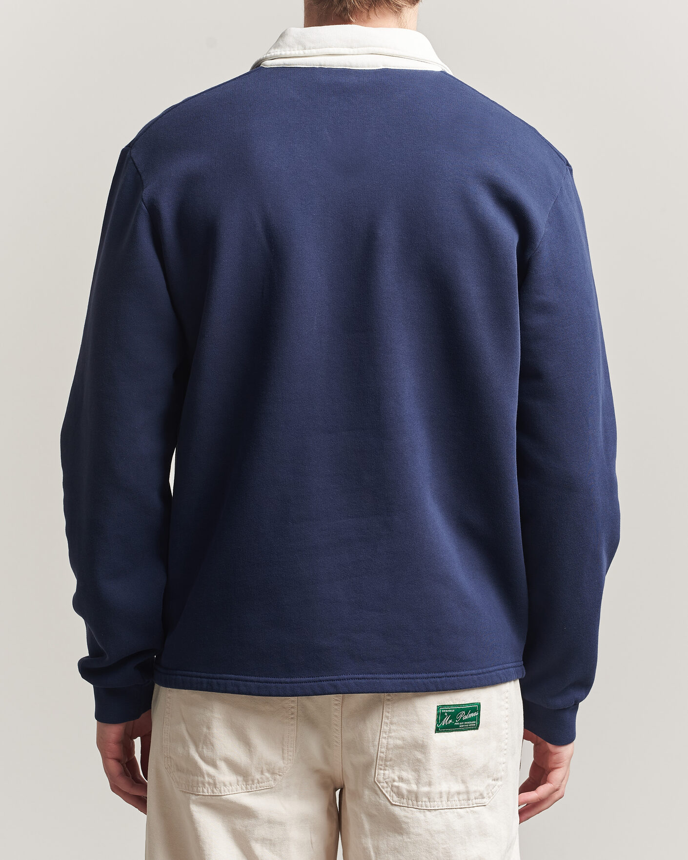 Men | Sweaters & Knitwear | Palmes | Boot Open Rugby Shirt Navy