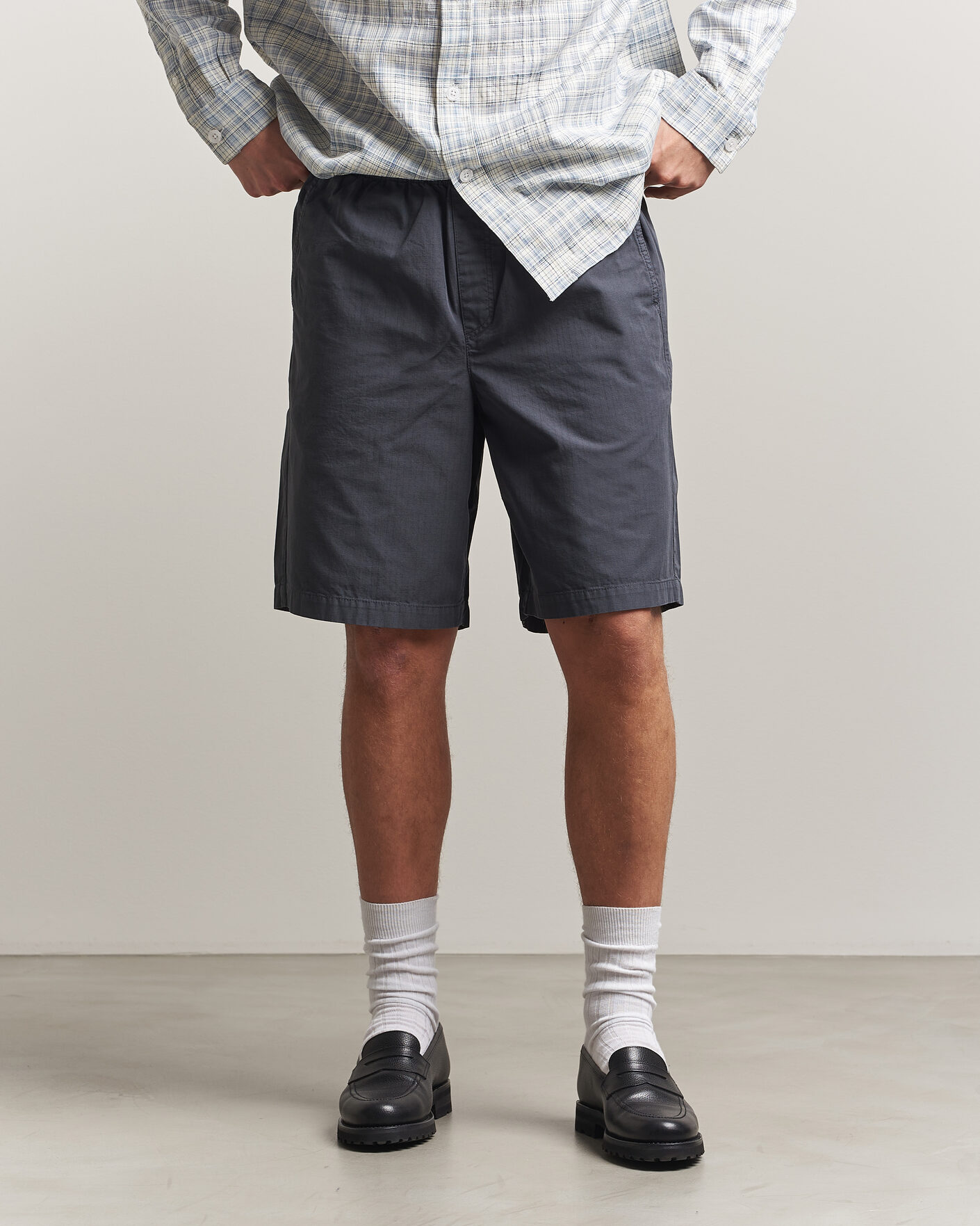 Men | Shorts | Palmes | Lucien Shorts Charcoal