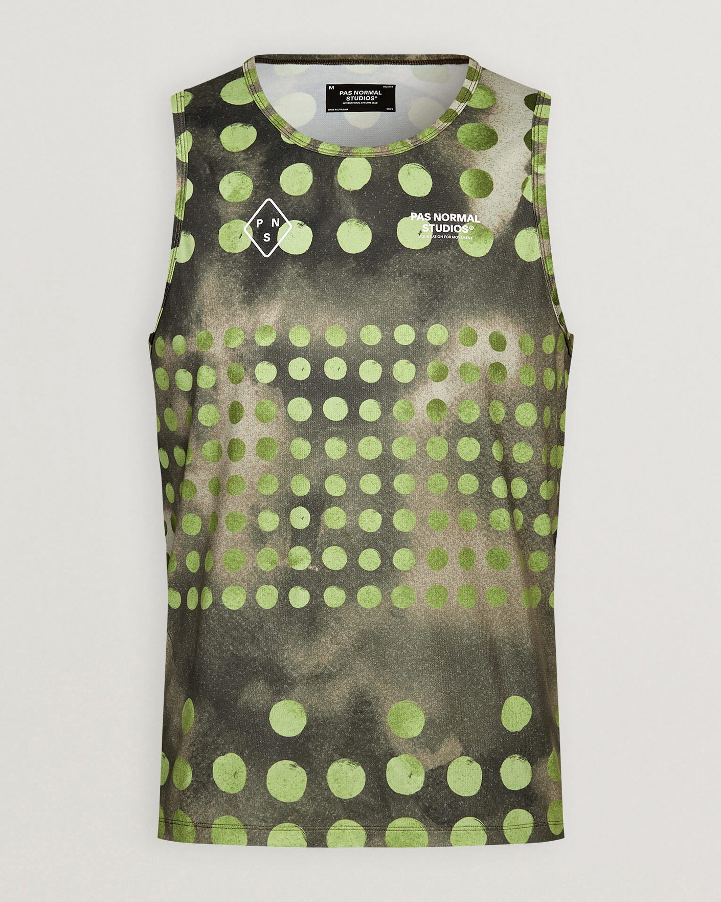 Men | T-Shirts | Pas Normal Studios | TKO Balance Singlet Moss Green