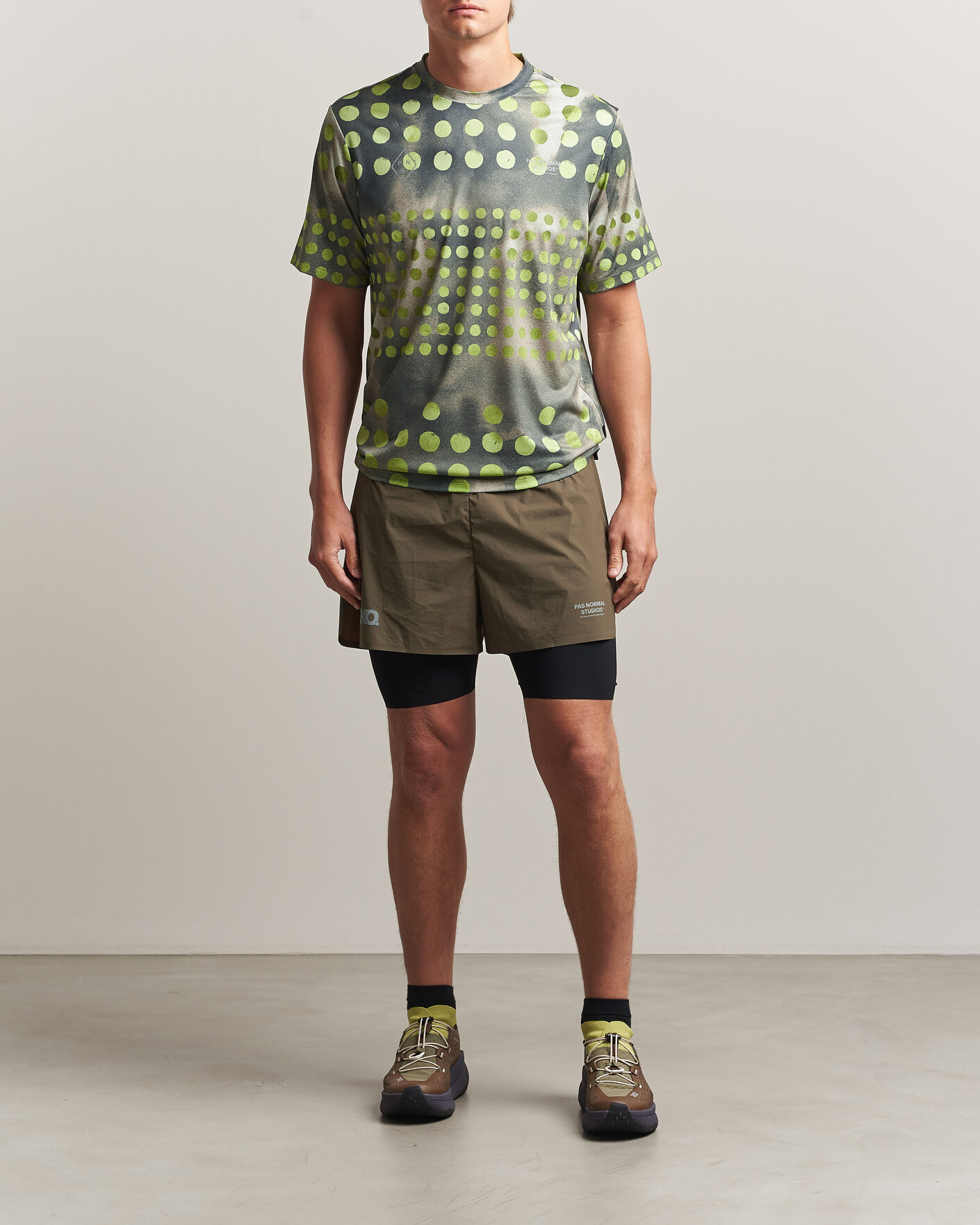 Men | T-Shirts | Pas Normal Studios | TKO Balance T-Shirt Moss Green