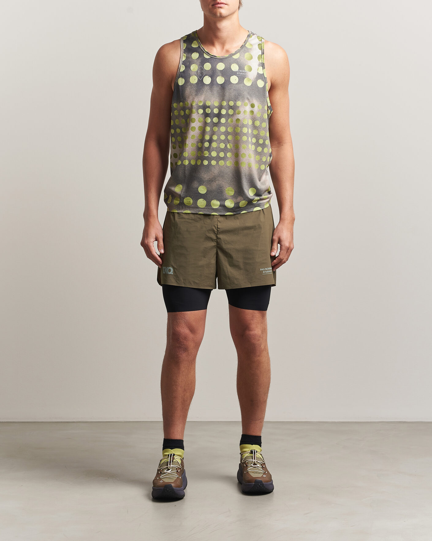 Men | Shorts | Pas Normal Studios | TKO Balance 2-in-1 Shorts Dark Stone
