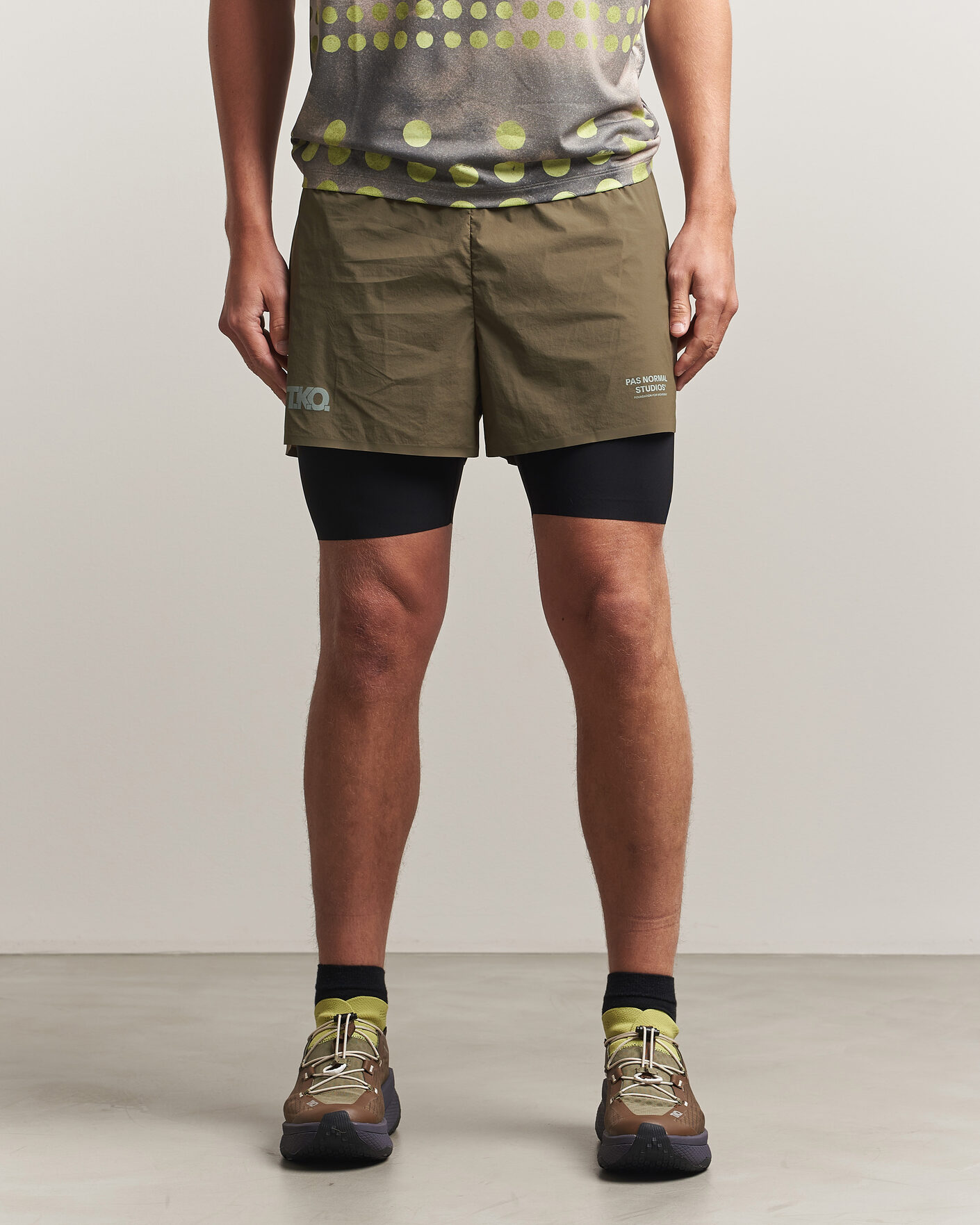 Men | Shorts | Pas Normal Studios | TKO Balance 2-in-1 Shorts Dark Stone