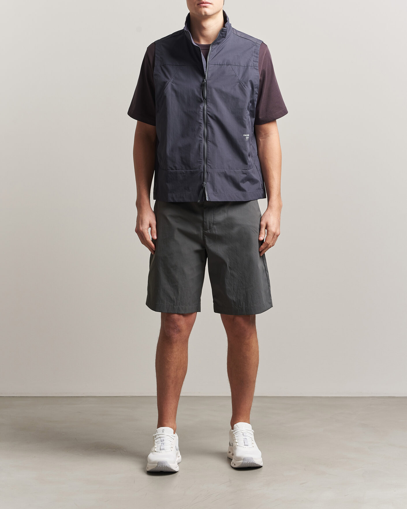 Men | Gilets | Pas Normal Studios | Off Race Utility Vest Steel