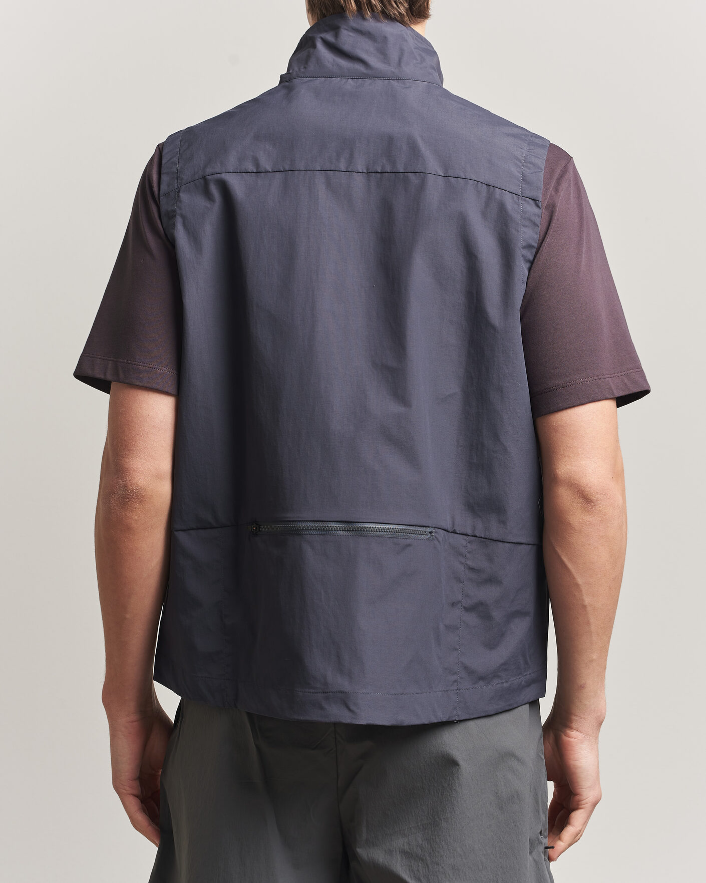 Men | Coats & Jackets | Pas Normal Studios | Off Race Utility Vest Steel