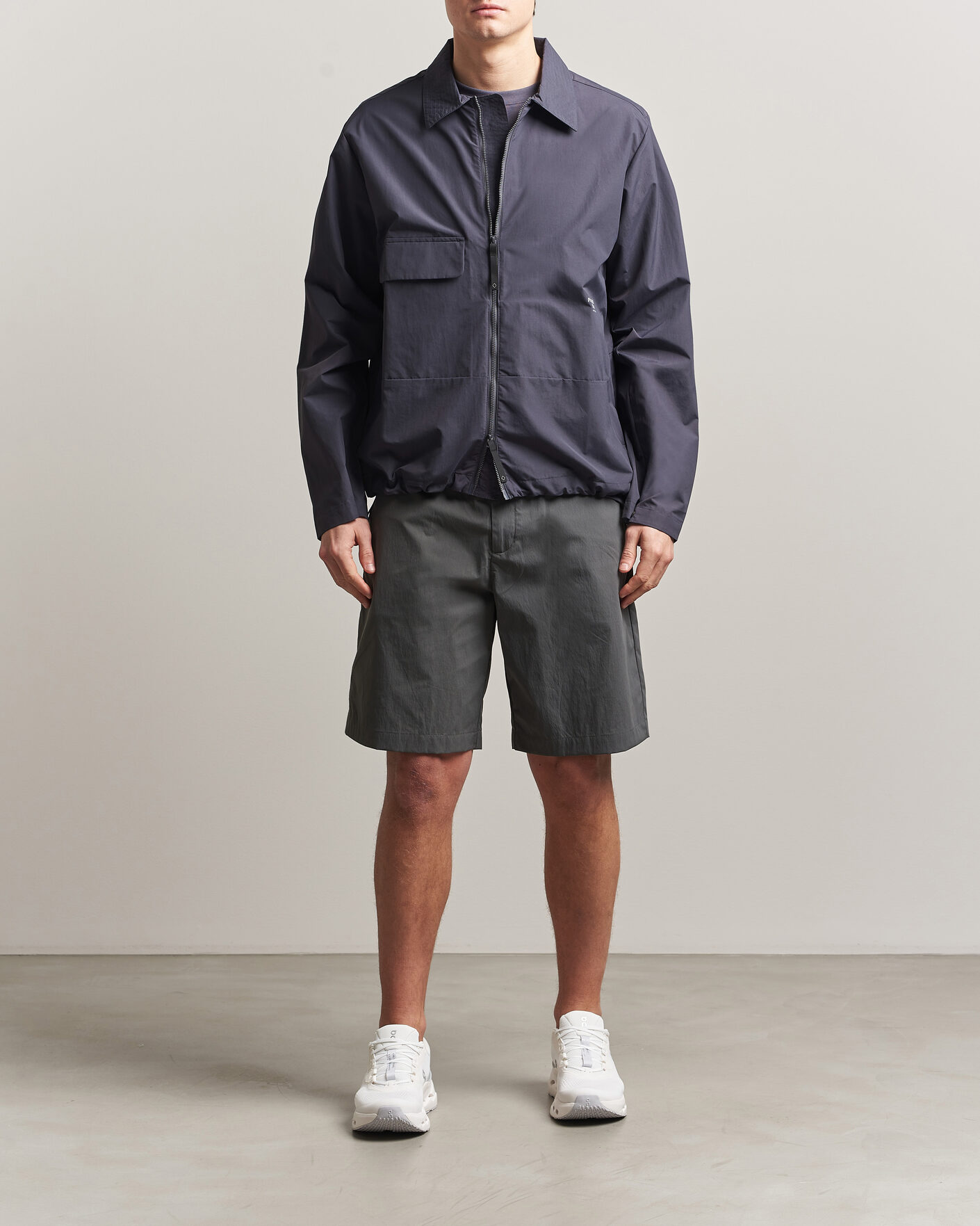 Men | Coats & Jackets | Pas Normal Studios | Off Race Utility Jacket Steel