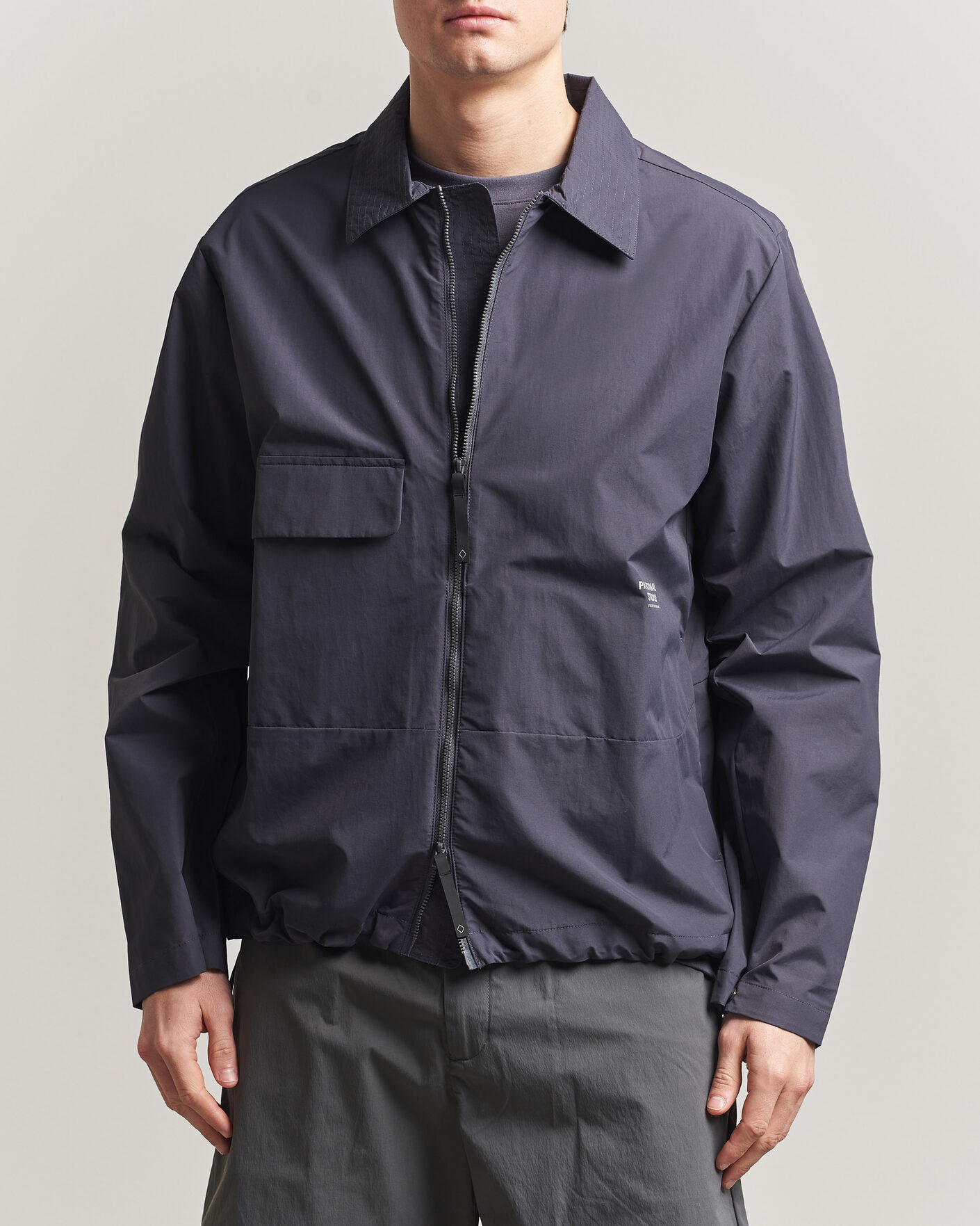 Men | Coats & Jackets | Pas Normal Studios | Off Race Utility Jacket Steel