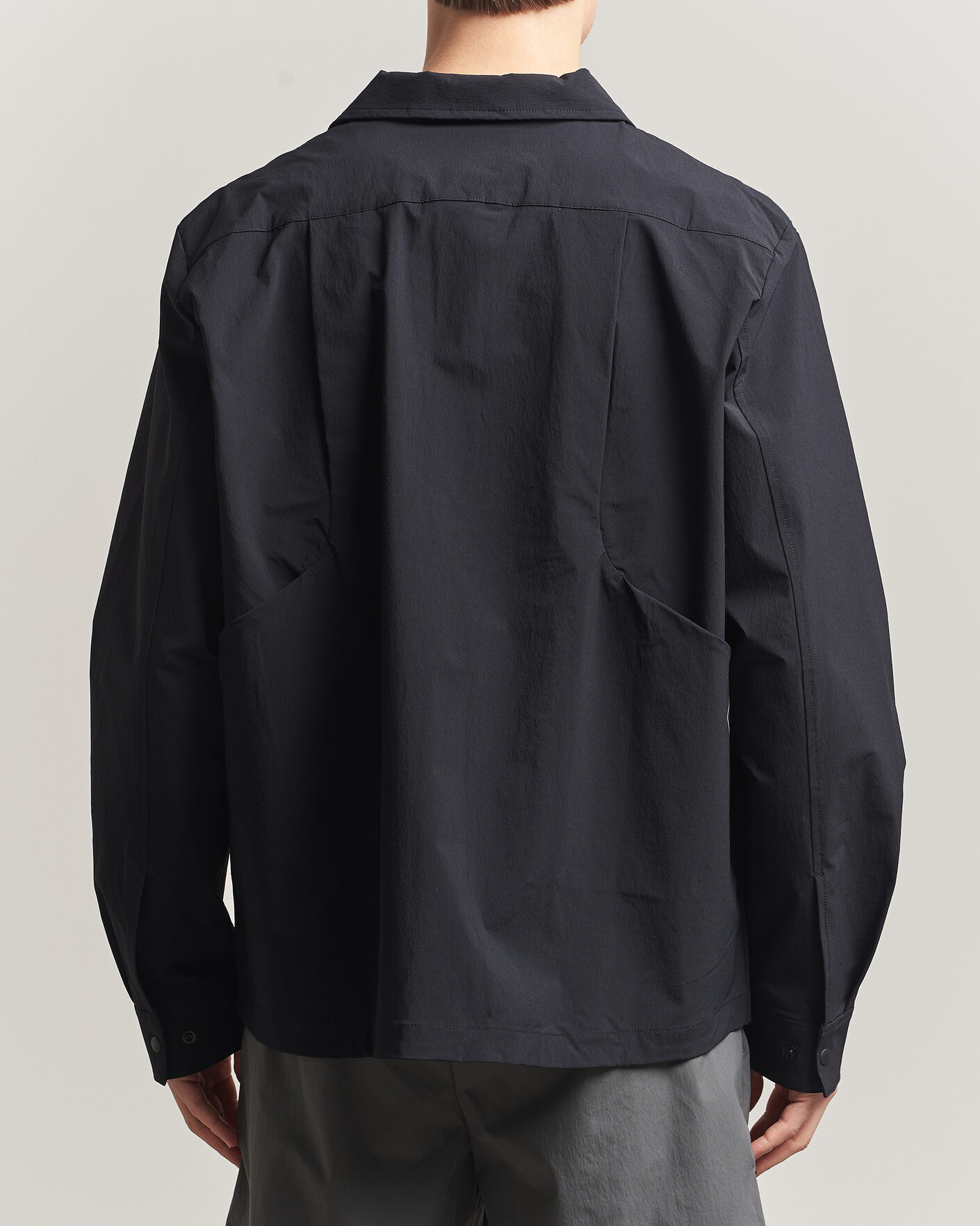 Men | Shirts | Pas Normal Studios | Off Race Tech Overshirt Black