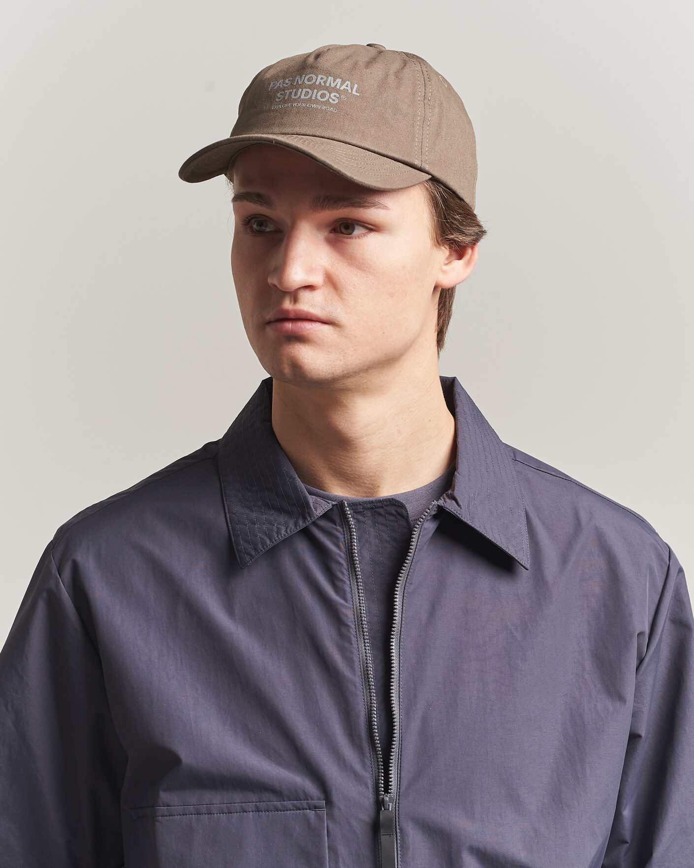 Men | Hats & Caps | Pas Normal Studios | Off Race Cotton Cap Mud
