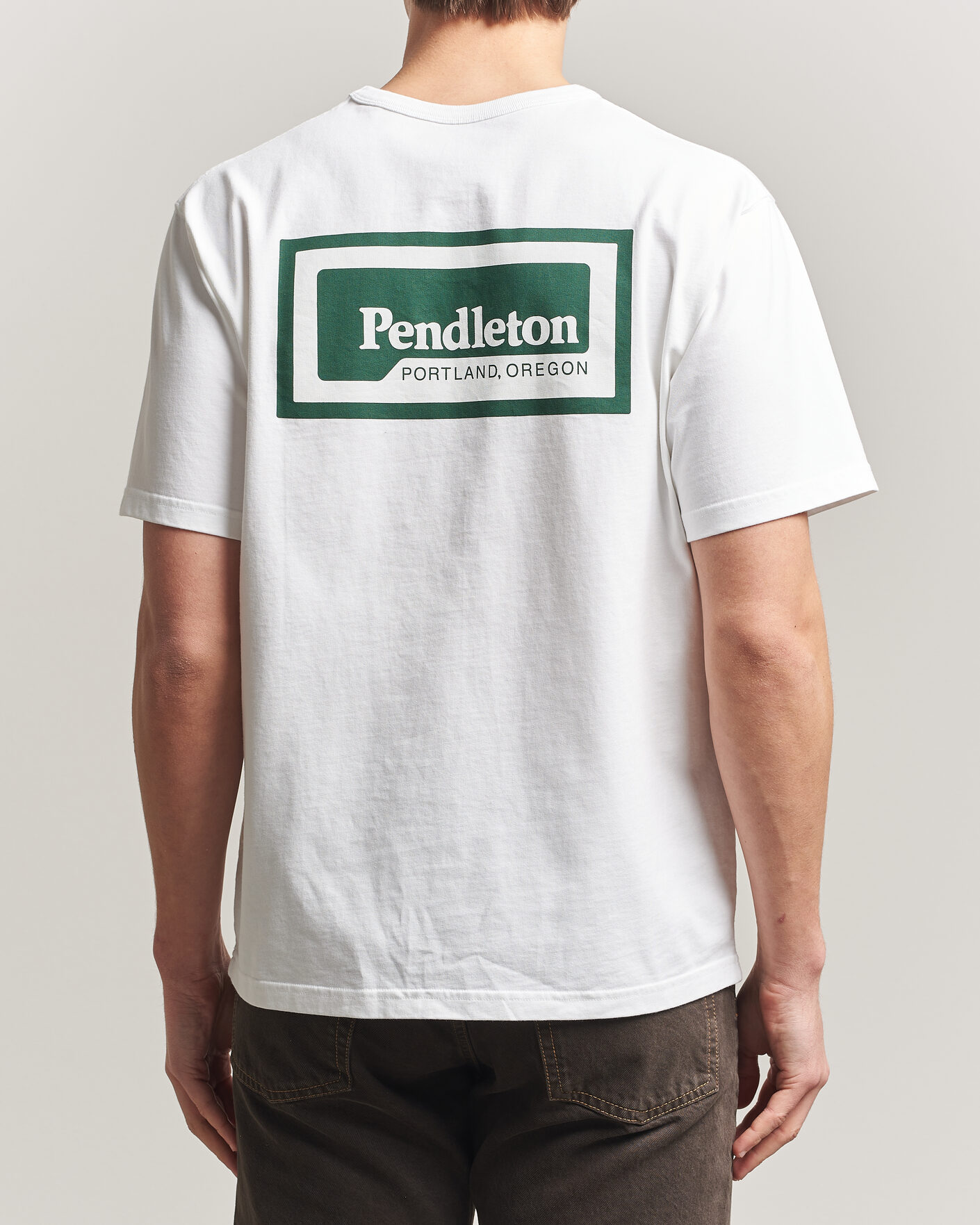 Men | T-Shirts | Pendleton | Patch Graphic Tee White