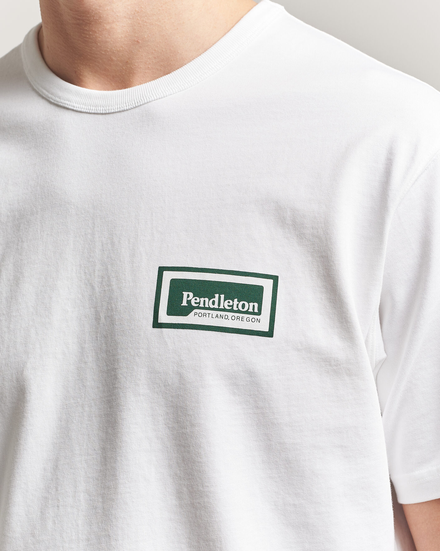 Men | T-Shirts | Pendleton | Patch Graphic Tee White