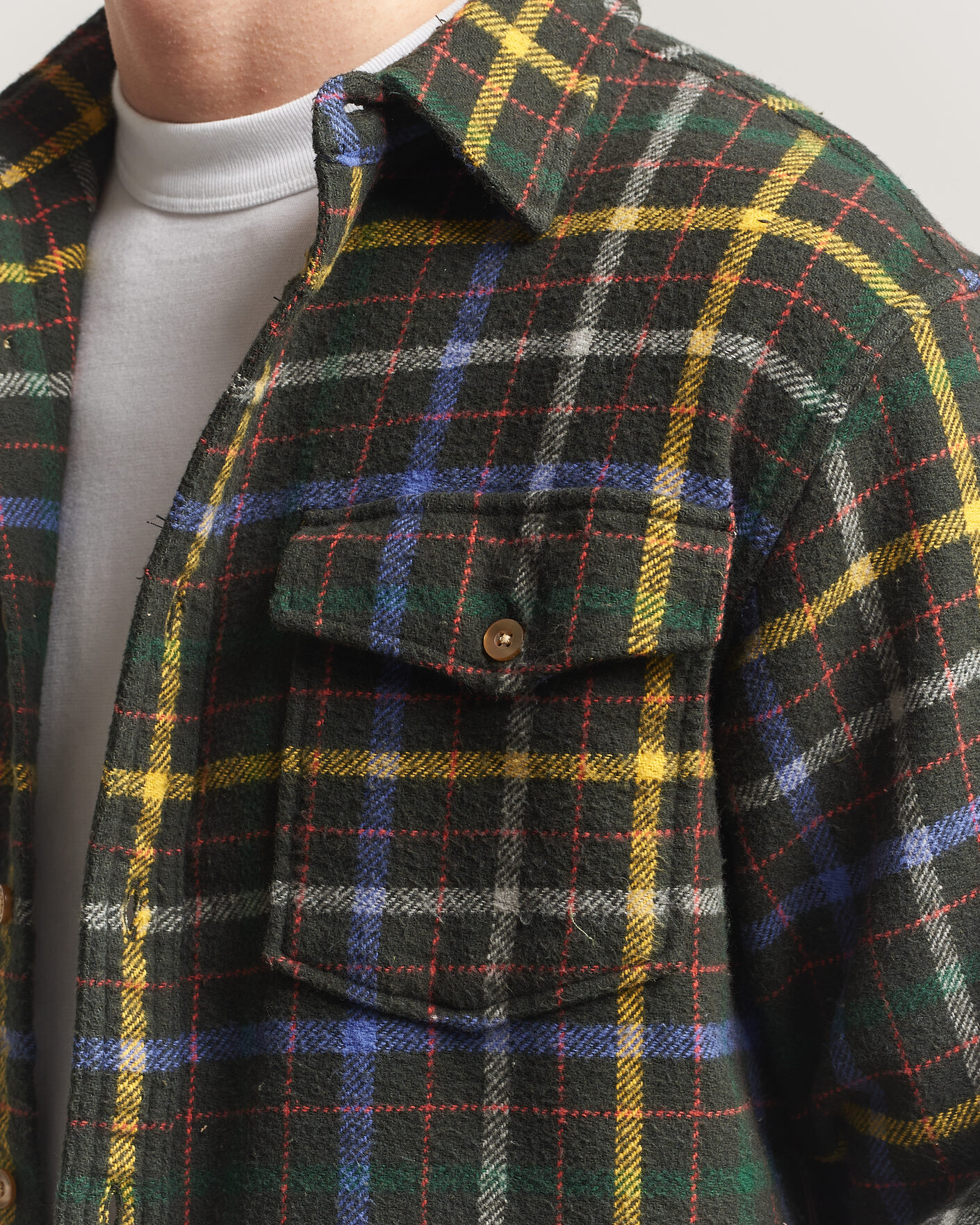 Men | Shirts | Pendleton | Big Pocket Shirt Peat