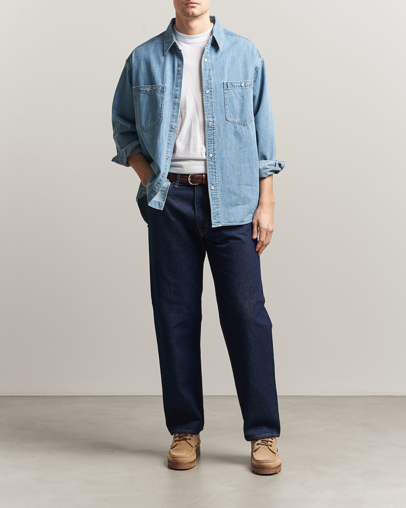 Men | Shirts | Pendleton | Western Workshirt Stone Wash