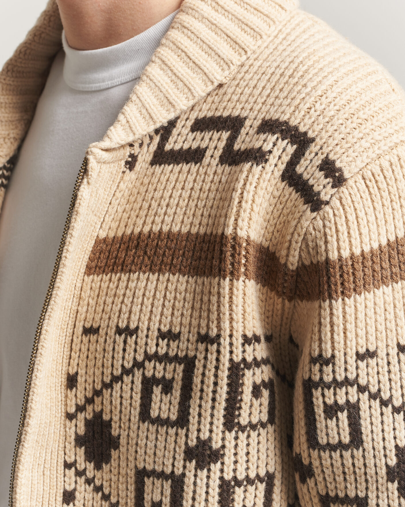 Men | Sweaters & Knitwear | Pendleton | Original Westerley Cardigan Tan/Brown