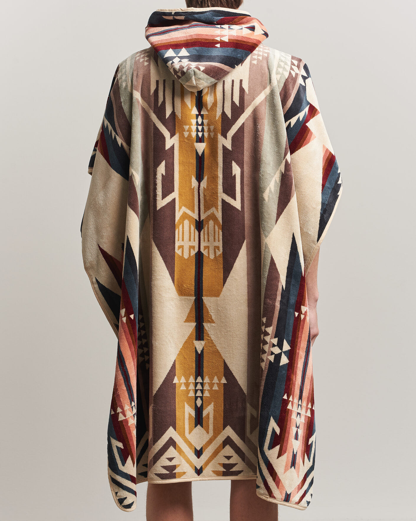 Men | Pendleton Jacquard Hooded Towel White Sands Tan | Pendleton | Jacquard Hooded Towel White Sands Tan