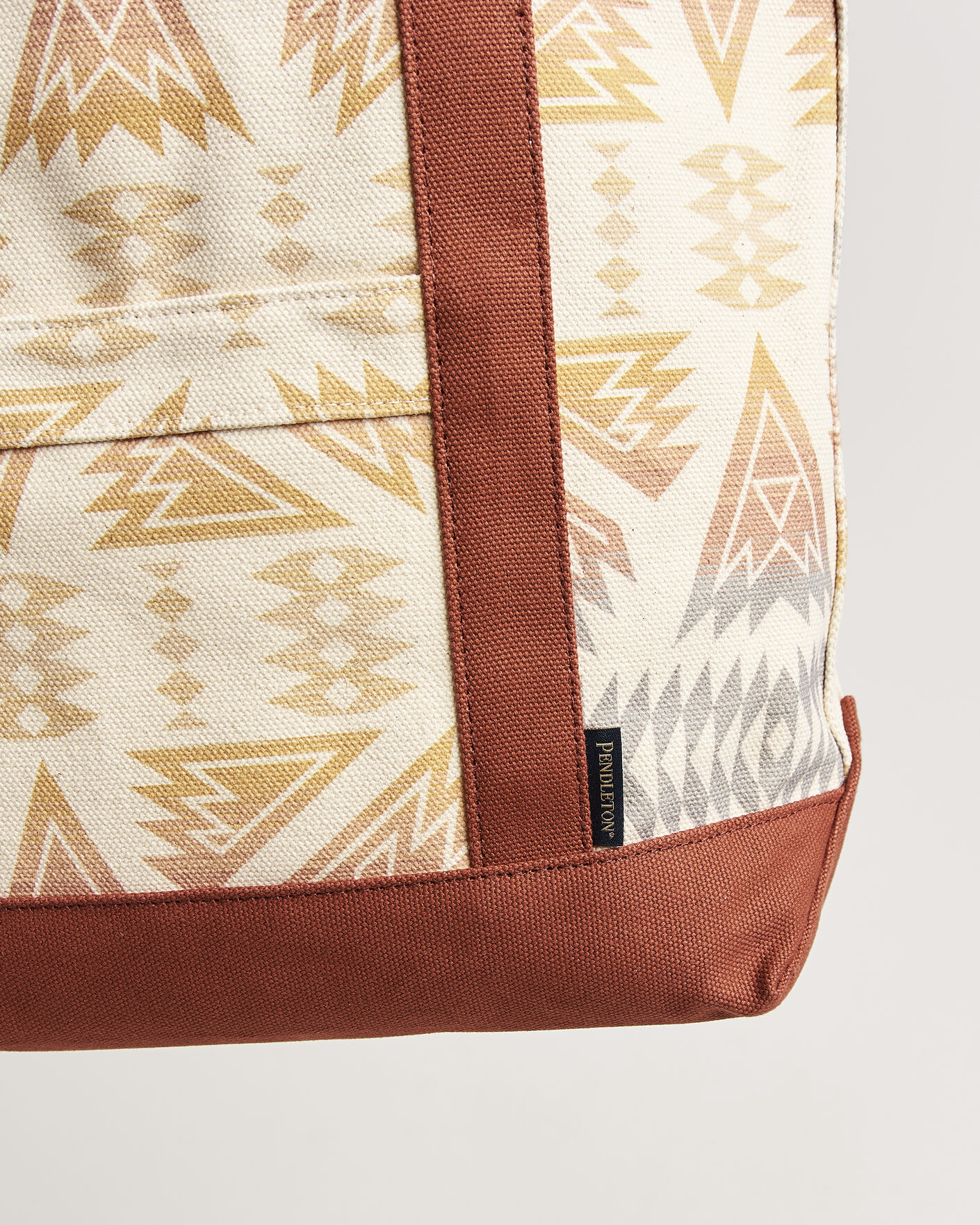 Men | Bags | Pendleton | Astoria Canvas Tote Bag Ponderosa Brick