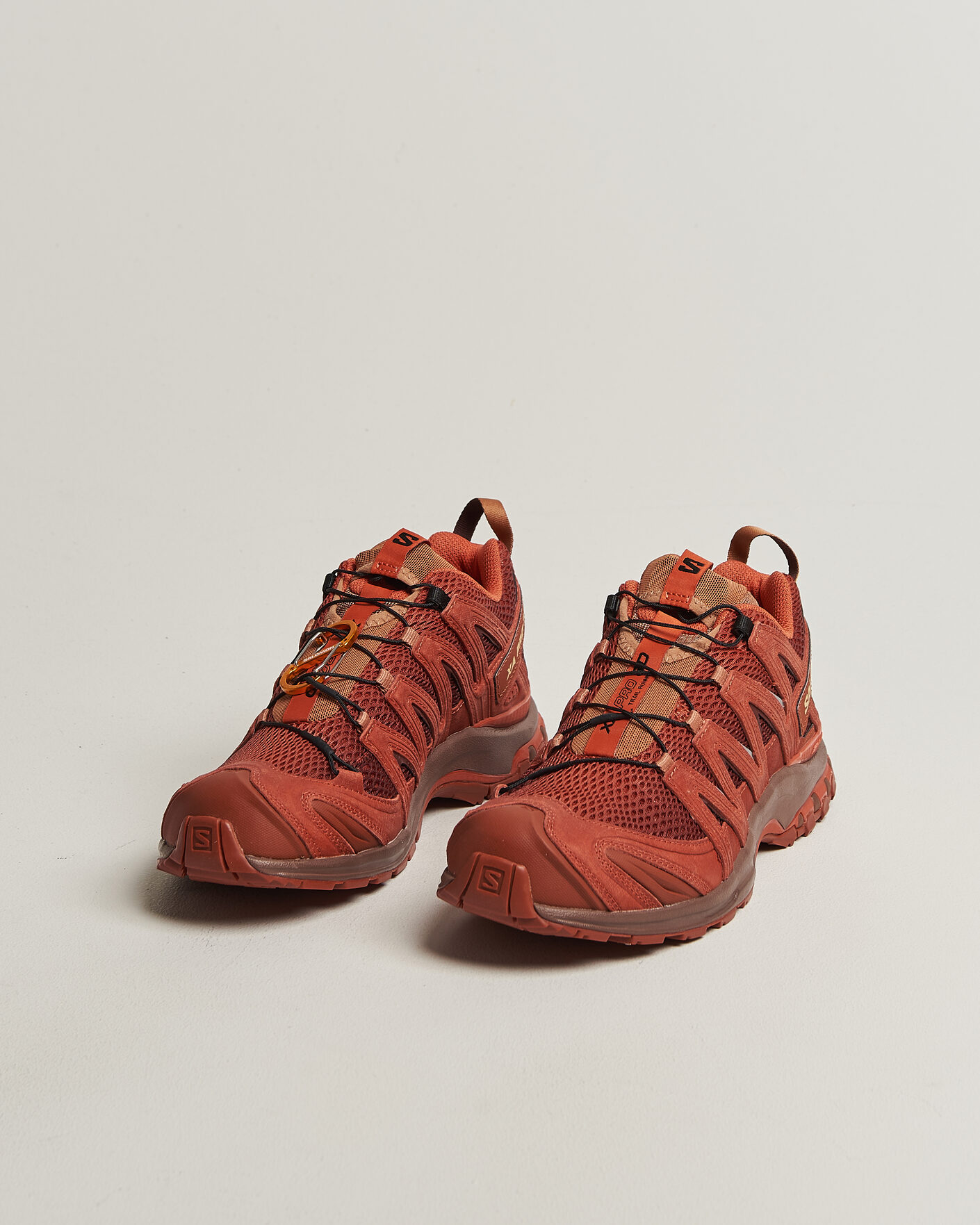 Men | Trail Sneakers | Salomon | XA Pro 3D Sneakers Pecan Brown/Chili