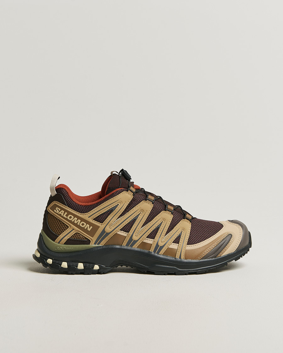 Men | Trail Sneakers | Salomon | XA Pro 3D Sneakers Black Coffee/Kelp