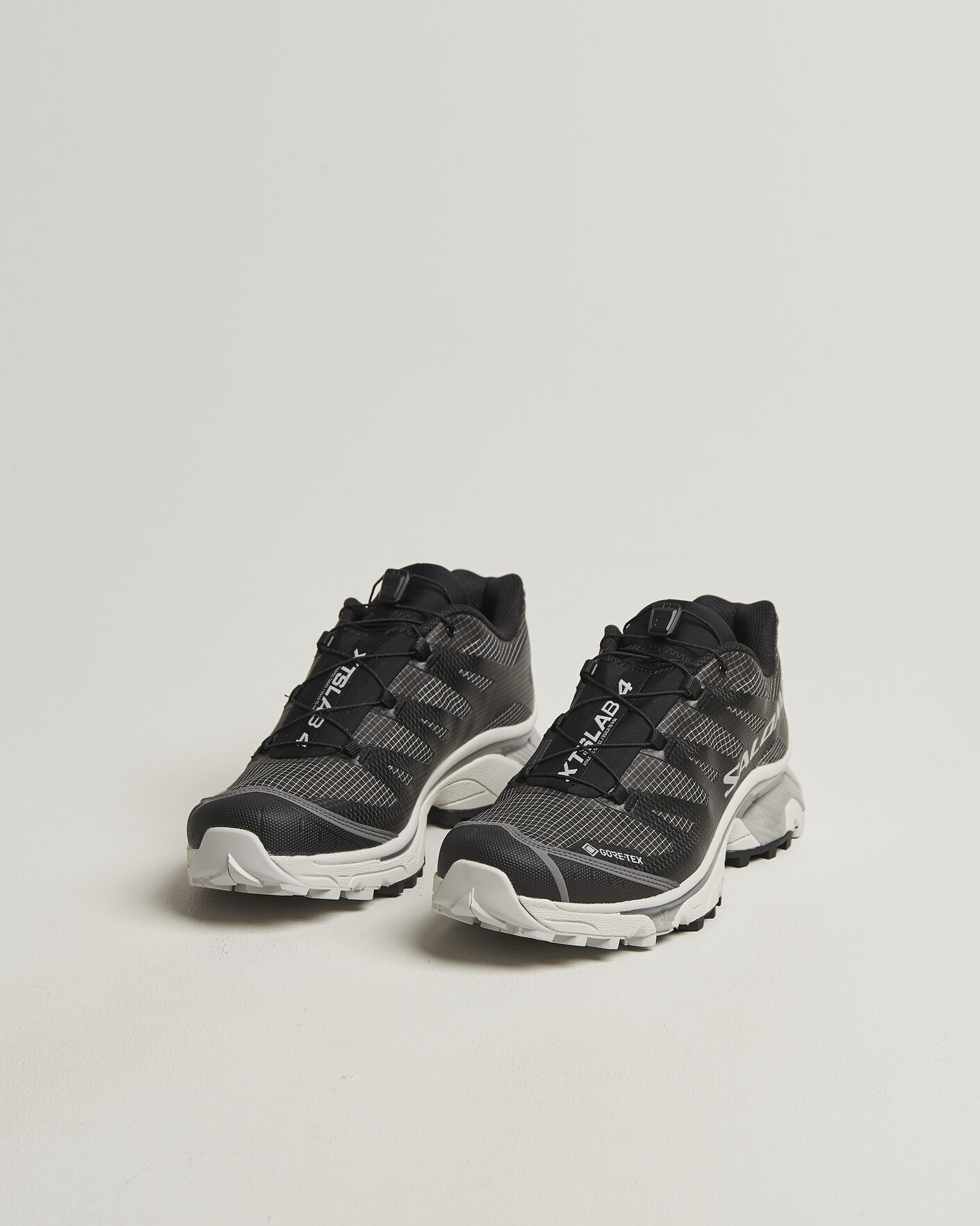 Salomon XT-4 GTX Sneakers Black/Lunar Rock at CareOfCarl.com