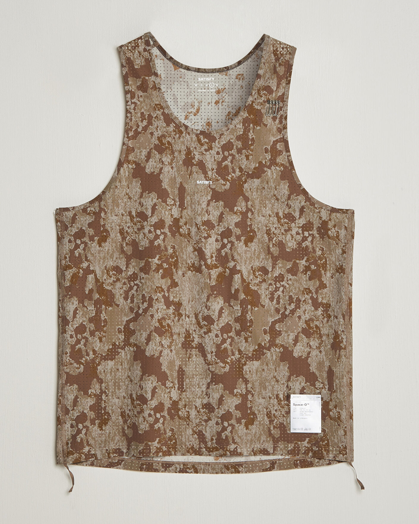 Men | T-Shirts | Satisfy | Space-O Singlet Camo