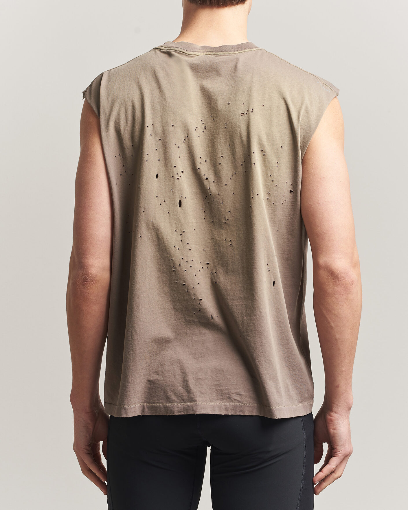 Men | T-Shirts | Satisfy | MothTech Muscle Tee Sun Bleached Falcon