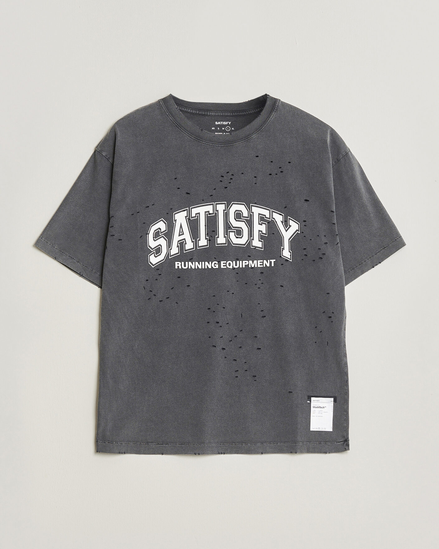 Men | T-Shirts | Satisfy | MothTech T-Shirt Aged Black