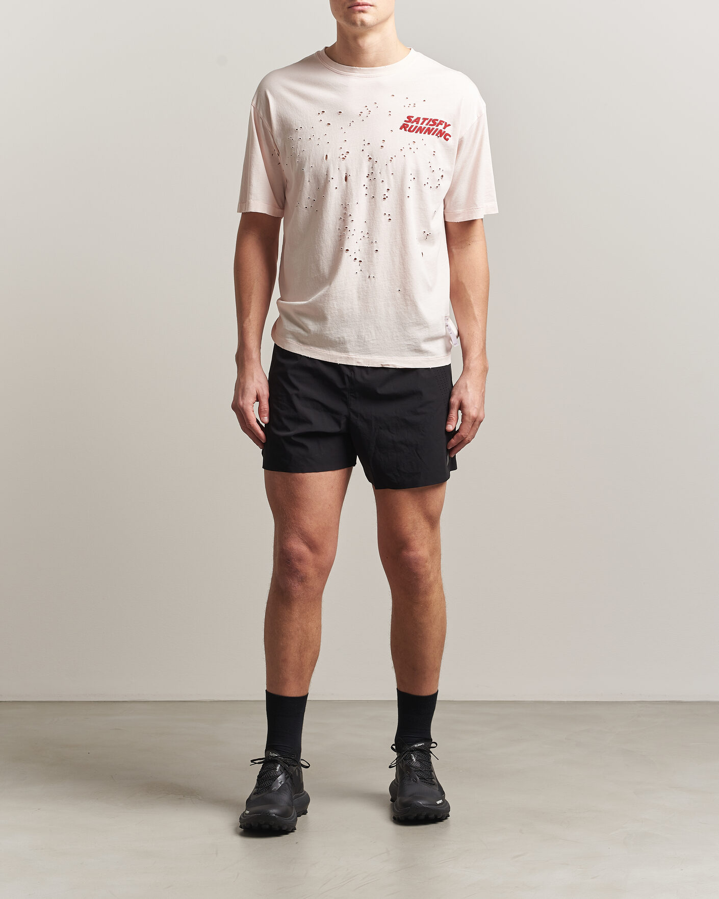 Men | T-Shirts | Satisfy | MothTech T-Shirt Sun Bleached Rosewater