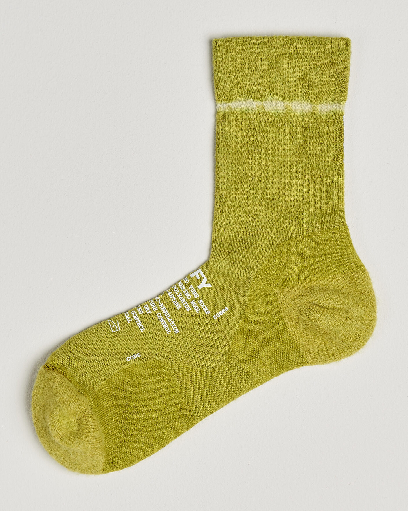 Men | Underwear & Socks | Satisfy | Merino Tube Socks Tie Dye Grenoble Green