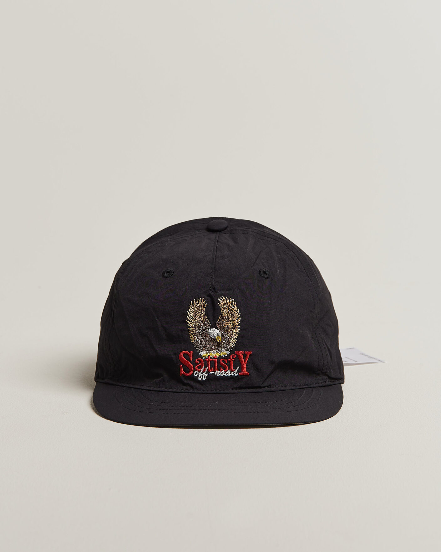 Men | Hats & Caps | Satisfy | FliteSilk 5 Panel Cap Black Eagle